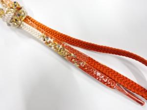 未使用品　正絹　手組帯締め